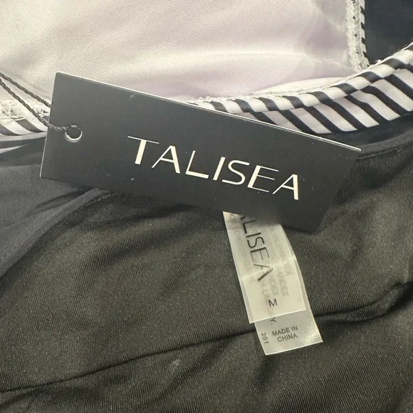 Chic Black and White Bikini for Swim - Picture 5 of 5